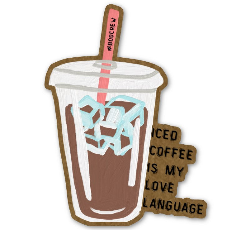 Iced Coffee Sticker