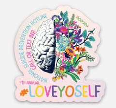 #LoveYoSelf Participant Sticker/Magnet